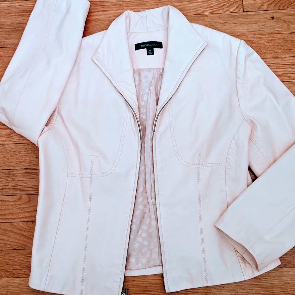 Sienastudio leather jacket. Soft genuine leather